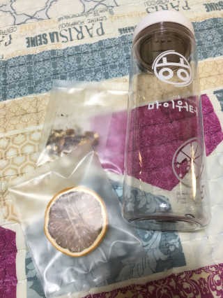 ㅎㅎ마이워터 ㅎㅎ 마이워터 과일워터팩_레몬오렌지 — 5점을 준 리뷰어가 2017년 12월 올린 사용 사진