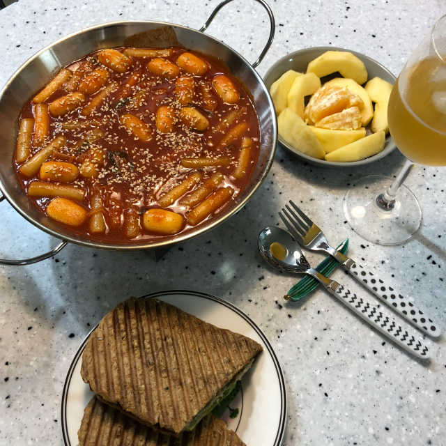미쓰리떡볶이 just 10 min 패키지 리뷰 사진