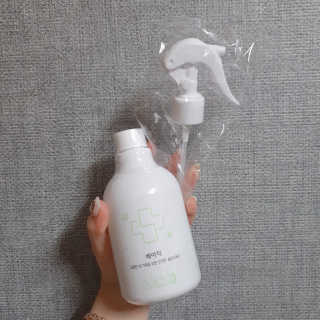 그린그램 베이직 뿌리는 살균 소독제 살균소독수 — 5점을 준 리뷰어가 2020년 3월 올린 사용 사진