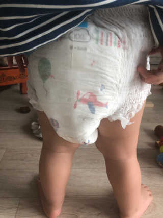 보솜이 액션핏 팬티형 — 3.5점을 준 리뷰어가 2019년 3월 올린 사용 사진