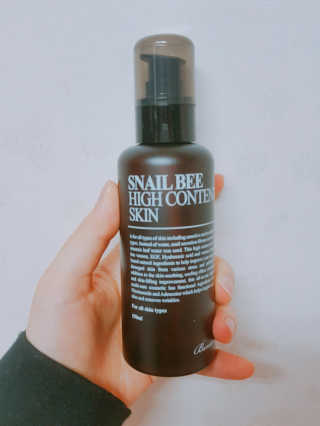 벤튼 스네일비 하이콘텐트 스킨 150ml — 4점을 준 리뷰어가 2017년 4월 올린 사용 사진
