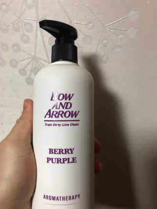 보우앤애로우 아로마 올인원 리퀴드 솝 - 베리 퍼플 500ml — 4점을 준 리뷰어가 2020년 1월 올린 사용 사진