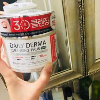 나이팅게일 데일리 더마 클렌징패드 마일드 — 4.5점을 준 리뷰어가 2018년 9월 올린 사용 사진
