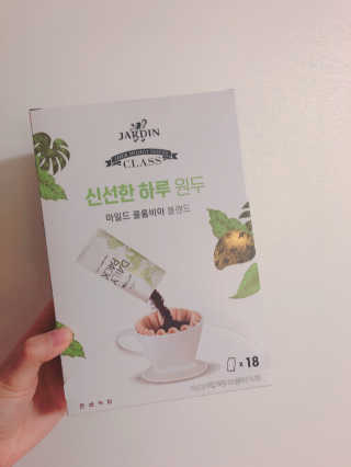 (주)쟈뎅 [쟈뎅] 클래스 신선한 하루 원두+여과지 SET — 5점을 준 리뷰어가 2019년 4월 올린 사용 사진