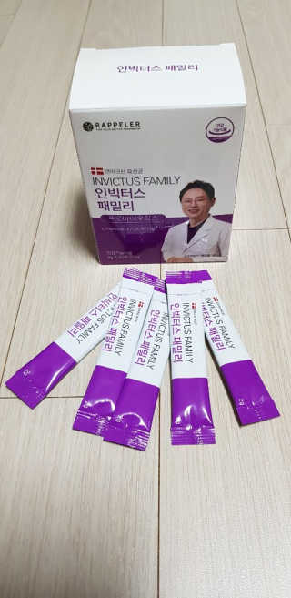 라플레 유해균을 이겨 튼튼한 장으로,  인빅터스 패밀리 — 5점을 준 리뷰어가 2019년 12월 올린 사용 사진