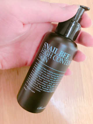 벤튼 스네일비 하이콘텐트 스킨 150ml — 4.67점을 준 리뷰어가 2017년 4월 올린 사용 사진