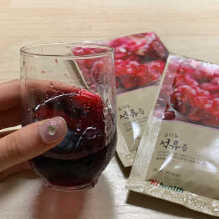 [하이헬스] 정말 진하고 맛있는 유기농 석류즙 30포 — 5점을 준 리뷰어가 2019년 11월 올린 사용 사진