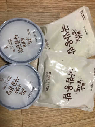 [풀무원] 사골곰탕국밥 황태해장국밥 — 4.33점을 준 리뷰어가 2018년 6월 올린 사용 사진