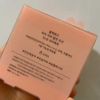 [블랙루즈] 피치 커버 벨벳 쿠션 2종 중 택1 — 4점을 준 리뷰어가 2019년 10월 올린 사용 사진