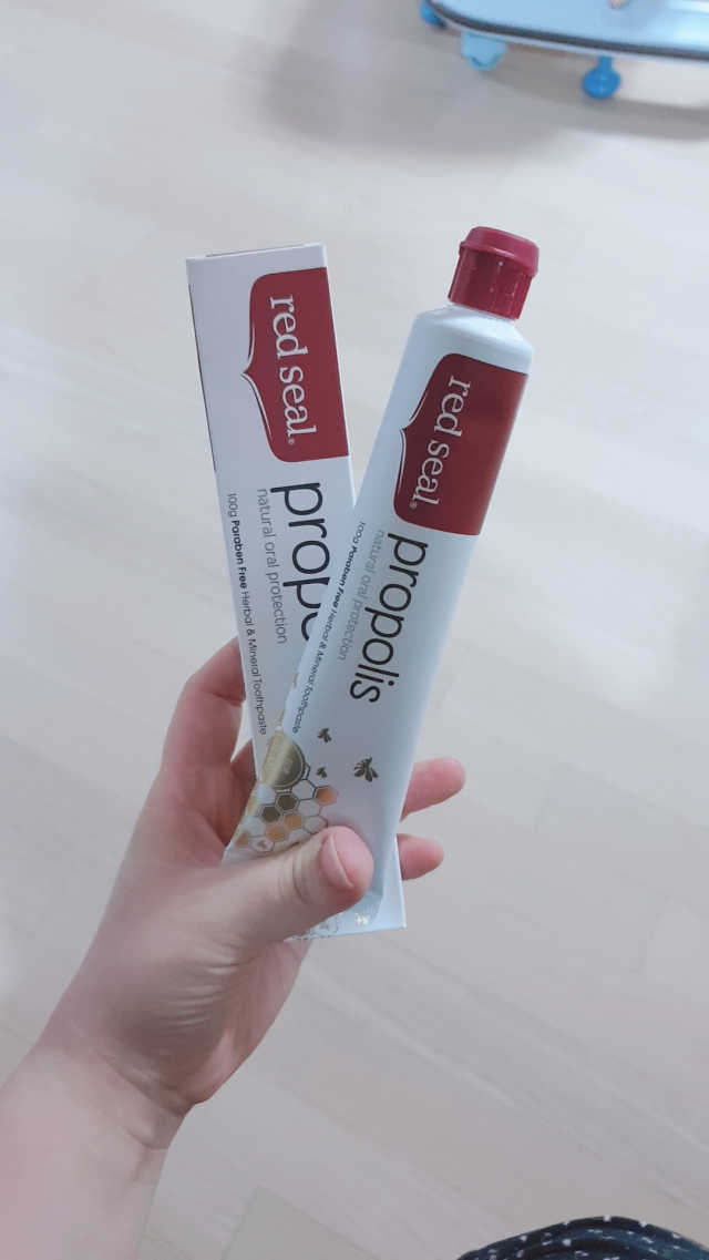 레드씰 프로폴리스치약 리뷰 사진