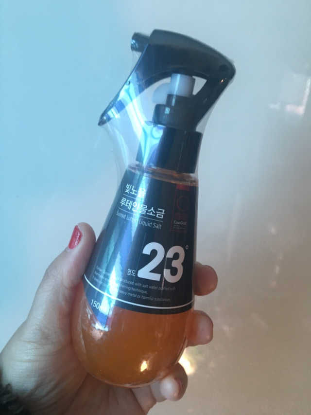 빛노을 루테인물소금 리뷰 사진