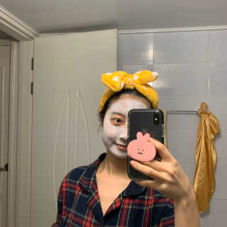 헤이톡 안티더스트 아줄렌 팩폼 — 4.5점을 준 리뷰어가 2020년 1월 올린 사용 사진