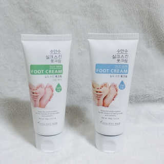 (주)에네스티 에네스티 수안수 실크스킨 풋크림 1+1 — 5점을 준 리뷰어가 2019년 9월 올린 사용 사진
