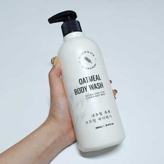 (주)에네스티 내추럴 촉촉  오트밀 바디워시 500ml — 5점을 준 리뷰어가 2019년 10월 올린 사용 사진