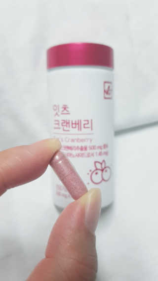 네츄럴굿띵스 잇츠 크랜베리 1병 30일분 — 5점을 준 리뷰어가 2019년 11월 올린 사용 사진