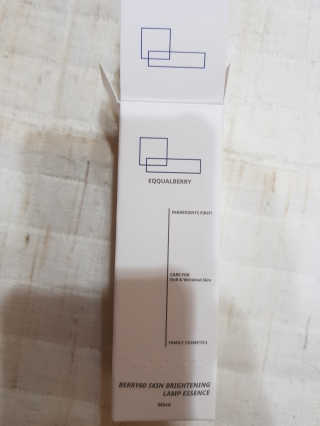 이퀄베리 피부를 밝게 비추는, 램프 에센스 60ml — 5점을 준 리뷰어가 2018년 8월 올린 사용 사진