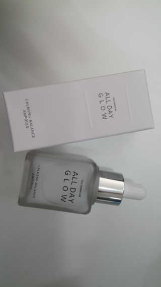 ALL DAY GLOW [올 데이 글로우] 카밍 밸런스 앰플 30ml — 5점을 준 리뷰어가 2019년 12월 올린 사용 사진