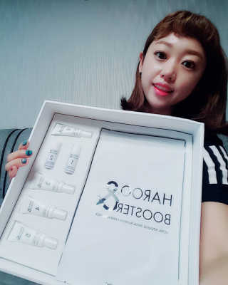 하루앤 울트라 인텐시브 페이셜 리세라시카 4-스텝 마스크팩 — 5점을 준 리뷰어가 2018년 6월 올린 사용 사진