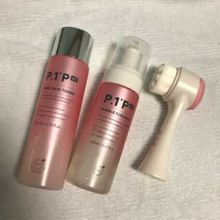 피원피 P1P.AC핑크스킨토너,버블클렌저 세트 — 4점을 준 리뷰어가 2018년 4월 올린 사용 사진