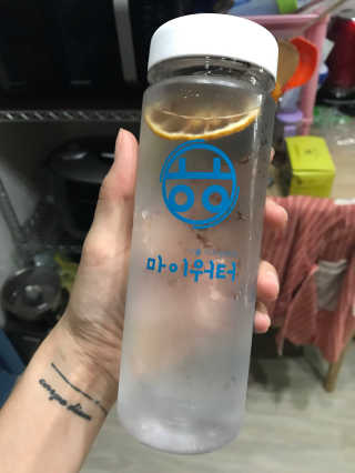 ㅎㅎ마이워터 ㅎㅎ 마이워터 과일워터팩+전용보틀_레몬오렌지 — 5점을 준 리뷰어가 2017년 9월 올린 사용 사진