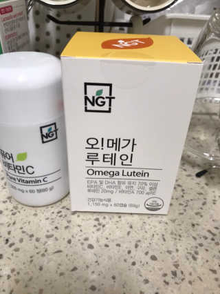 네츄럴굿띵스 오!메가루테인 60일분 — 5점을 준 리뷰어가 2019년 1월 올린 사용 사진