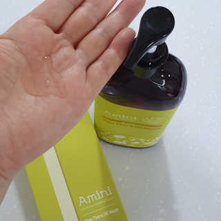 아미니 비노테라 오일워시 400ml 대용량 — 5점을 준 리뷰어가 2019년 7월 올린 사용 사진