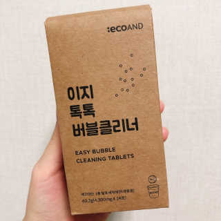 [에코앤드]이지톡톡 버블클리너 1종세척제 — 2.5점을 준 리뷰어가 2019년 8월 올린 사용 사진