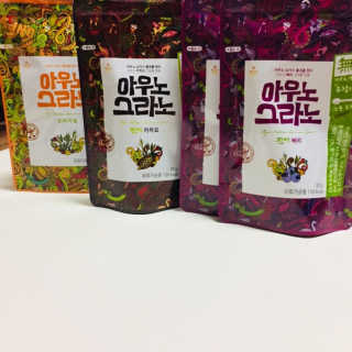 아우노그라노 오리지날, 진짜 베리, 진짜 카카오 — 5점을 준 리뷰어가 2018년 1월 올린 사용 사진