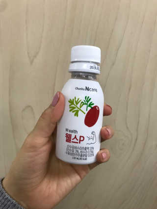 천호엔케어 간편하게 마시는 헬시 드링크, 웰스 — 5점을 준 리뷰어가 2018년 11월 올린 사용 사진