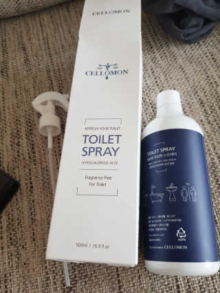 셀로몬 토일렛 스프레이 500ml — 5점을 준 리뷰어가 2018년 5월 올린 사용 사진