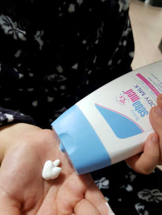 세바메드 베이비 바디밀크 200ml — 5점을 준 리뷰어가 2020년 1월 올린 사용 사진