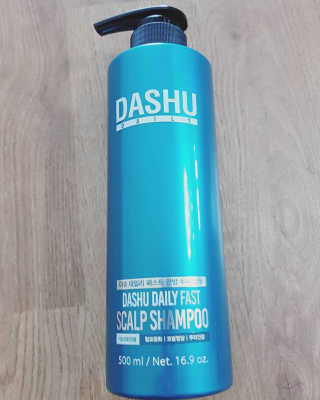 다슈코리아 다슈 데일리 패스트 한방 두피 샴푸 500ml — 3.67점을 준 리뷰어가 2018년 3월 올린 사용 사진