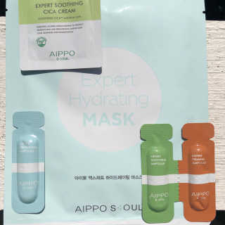 아이뽀 모든 피부 타입을위한 AIPPO Expert Hydrating Mask — 4.67점을 준 리뷰어가 2018년 3월 올린 사용 사진