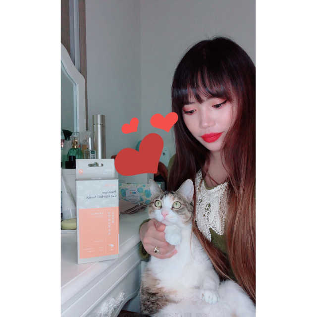 냥품멍품 냥냥 헤어볼 짜요 리뷰 사진