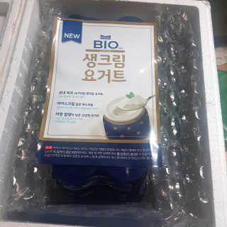 [매일 바이오] 생크림요거트 플레인 12개 + 유자 12개 — 4점을 준 리뷰어가 2019년 6월 올린 사용 사진