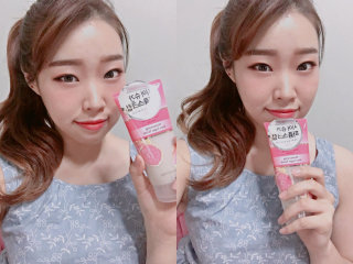 바디판타지 모이스처라이징 시어 슈가 스크럽 — 5점을 준 리뷰어가 2016년 7월 올린 사용 사진