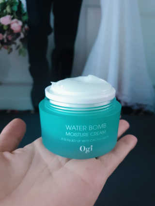 오지아이 워터 밤 모이스처 크림 50ml — 5점을 준 리뷰어가 2020년 2월 올린 사용 사진