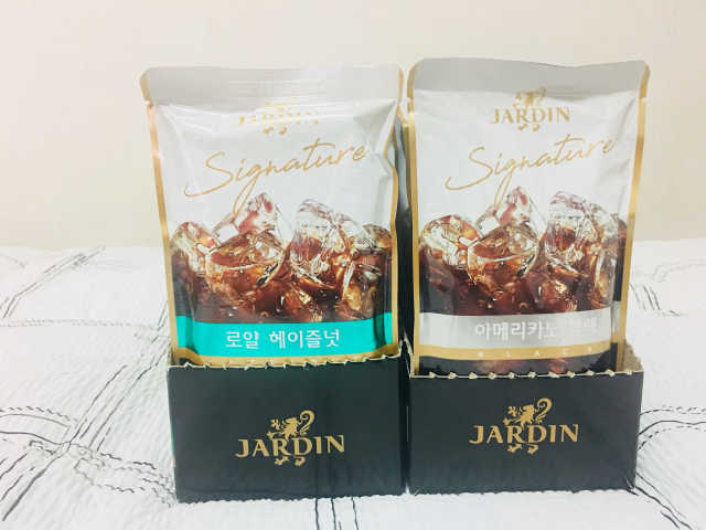쟈뎅 시그니처 블랙, 헤이즐넛 230ml 리뷰 사진