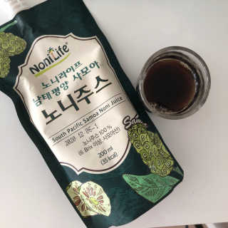 장수농가 남태평양 사모아 노니 원액 1L or 200mlx10팩 중 택 1 — 3.5점을 준 리뷰어가 2019년 1월 올린 사용 사진
