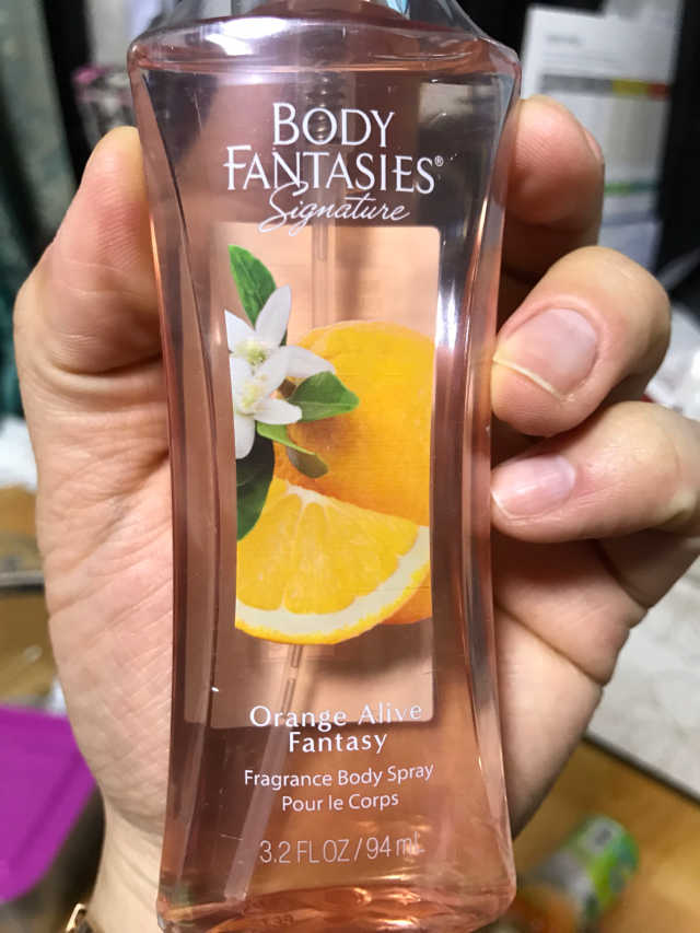 오렌지얼라이브 판타지 바디스프레이 리뷰 사진