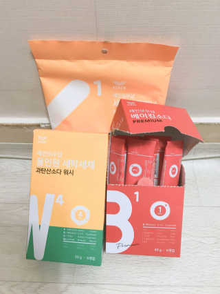 레인보우샵 올인원세탁세제,베이킹소다 스틱포6개입+세탁조클리너 — 4점을 준 리뷰어가 2018년 3월 올린 사용 사진