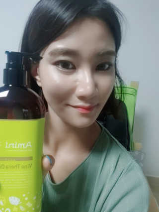아미니 비노테라 오일워시 400ml 대용량 — 5점을 준 리뷰어가 2019년 7월 올린 사용 사진