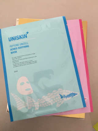 UNISKIN 펩톤유니셀 마스크 — 5점을 준 리뷰어가 2018년 9월 올린 사용 사진