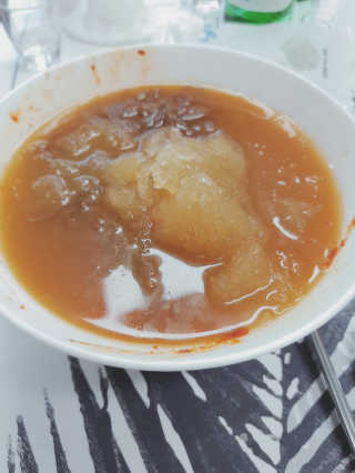 유천냉면 유천 비빔냉면 2인분+메밀지짐만두 280g — 3.5점을 준 리뷰어가 2018년 6월 올린 사용 사진