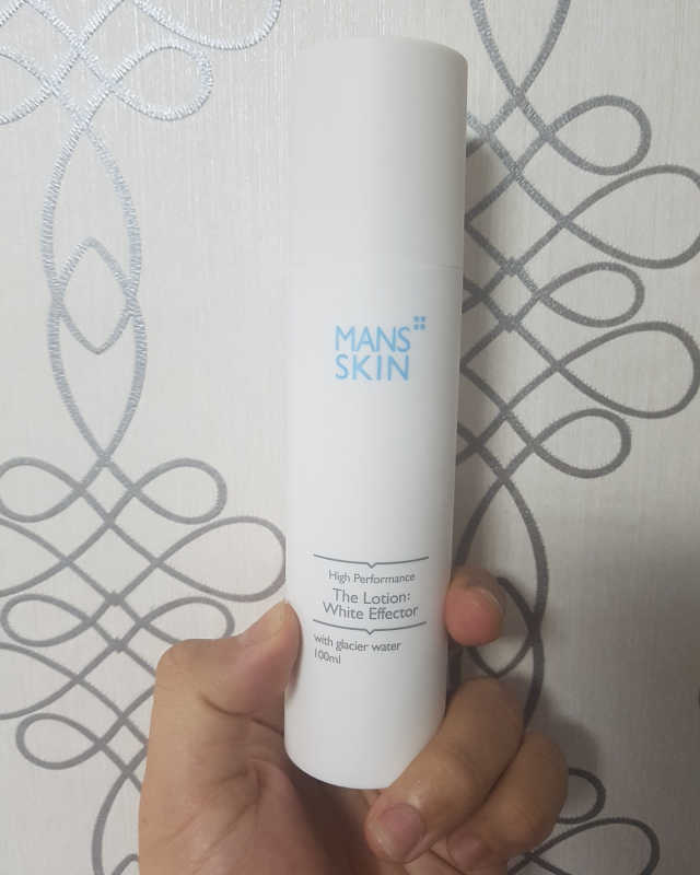 맨즈스킨 더 로션 화이트이펙터 리뷰 사진