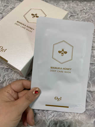 오지아이 마누카 허니 딥 케어 마스크 25ml X 10pcs — 5점을 준 리뷰어가 2020년 1월 올린 사용 사진