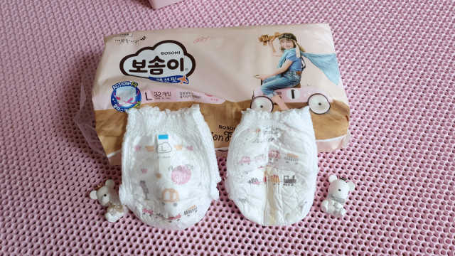 보솜이 액션핏 팬티형 리뷰 사진