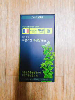 로하스웰 프랑스산 레몬밤 분말 — 5점을 준 리뷰어가 2018년 6월 올린 사용 사진