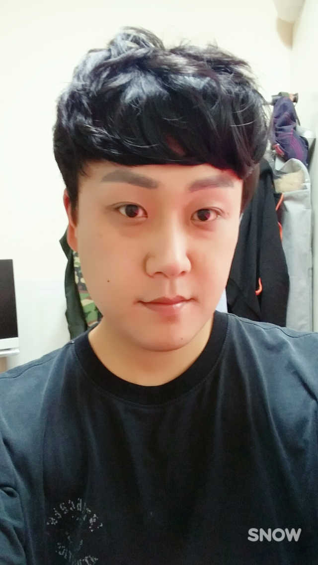 남자 부분가발 쉐도우펌 리뷰 사진