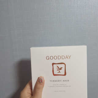 GoodDay Skincare GoodDay 강황 마스크 — 5점을 준 리뷰어가 2020년 3월 올린 사용 사진
